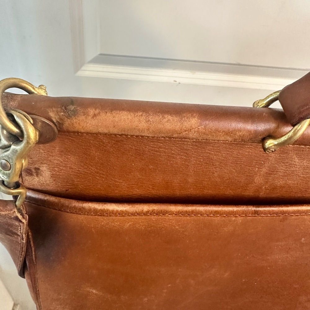 Vintage95 Coach Beekman British BrownLeather Briefcase/Messenger/Laptop Bag 5266 - Picture 9 of 16